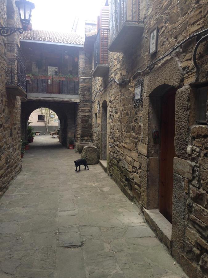 Vistas A La Montana En Un Pueblo Con Encanto. El Pueyo de Araguás Esterno foto
