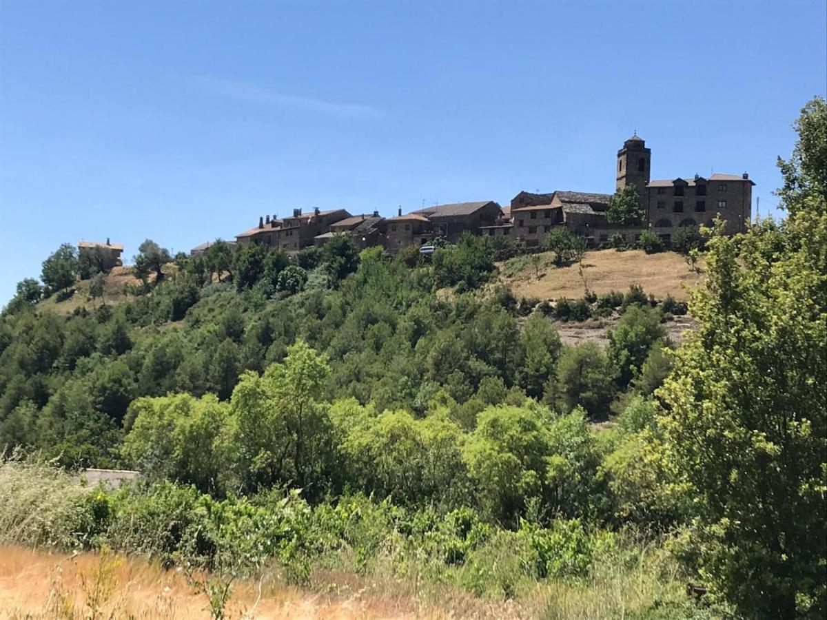 Vistas A La Montana En Un Pueblo Con Encanto. El Pueyo de Araguás Esterno foto